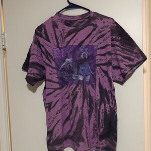 Purple Tie-Dye Graphic Tee